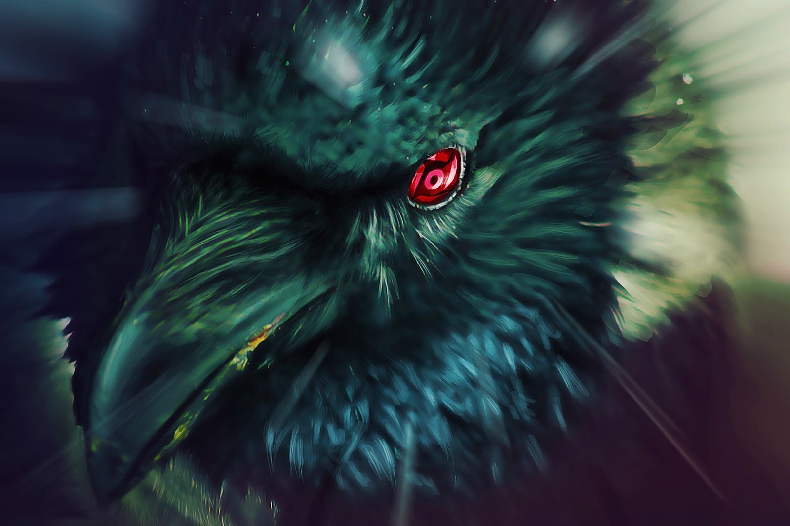 hd wallpaper: Itachi Sharingan Crow 1027